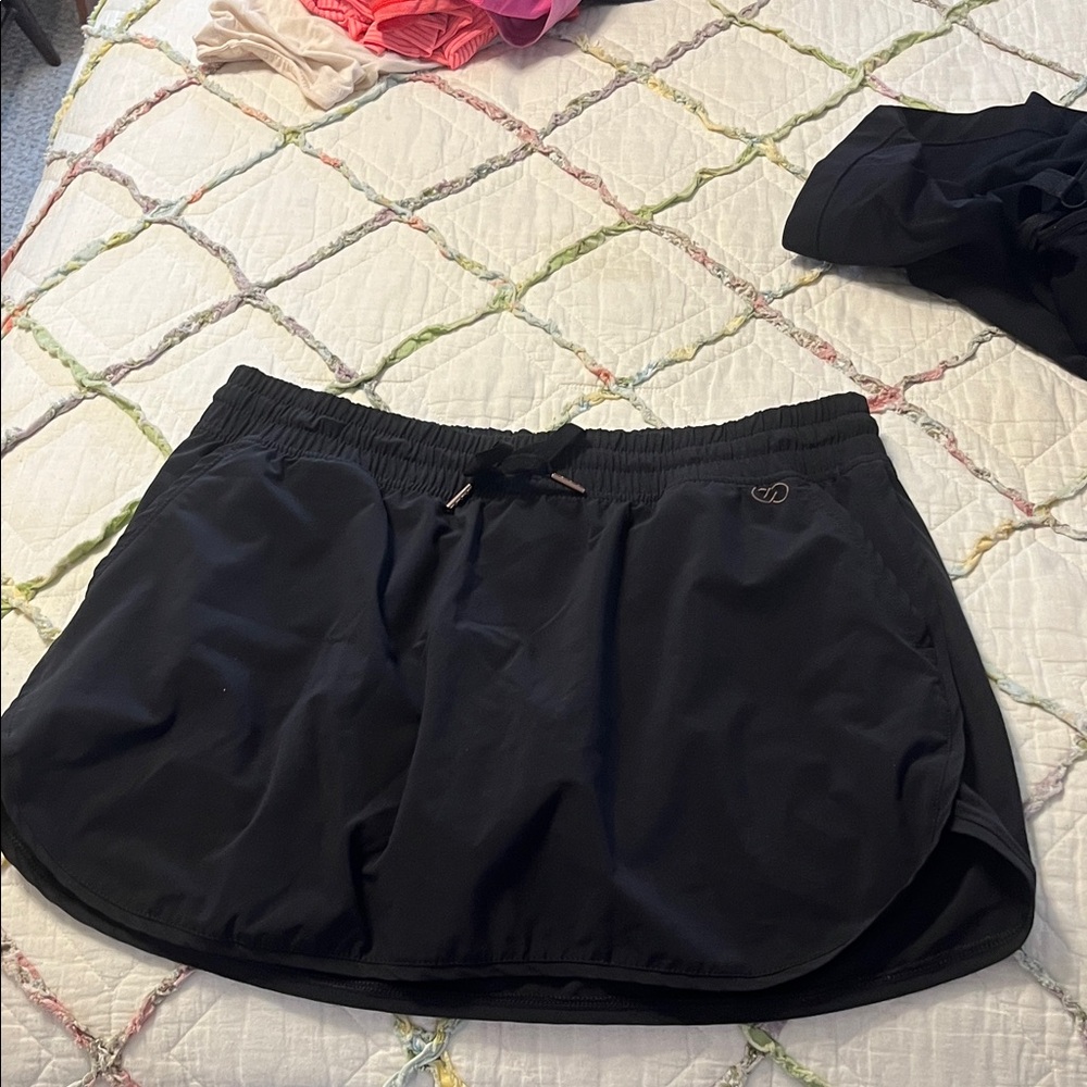 CALIA by Carrie Underwood Black Mini Skirt